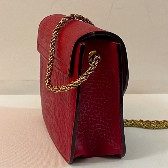Chloe red mini shoulder bag - Picture 5 of 12